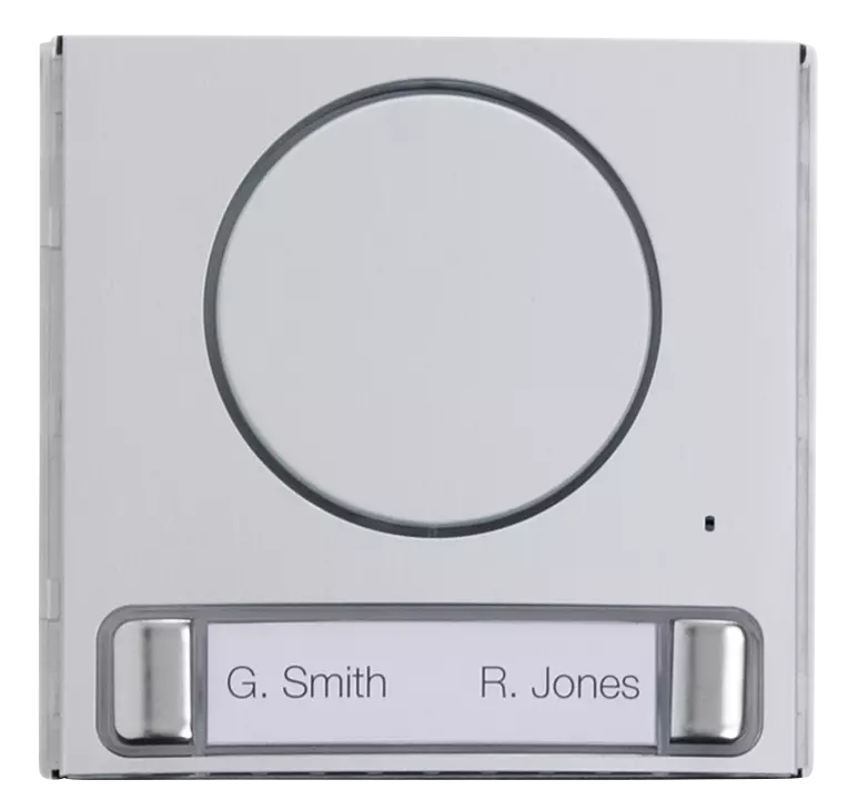 Modulare Außenstation LAURIS, Audiomodul mit Statusanzeige, mit 2 Klingeltastern, inklusive Abdeckung