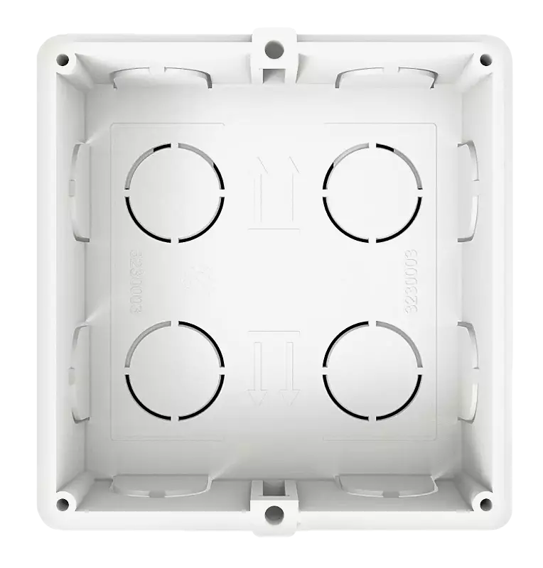 Modulare Außenstation LAURIS, Unterputzkasten für 1 Modul