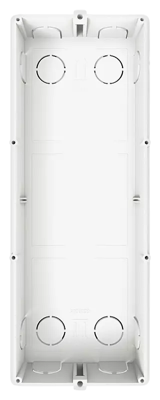 Modulare Außenstation LAURIS, Unterputzkasten für 3 Module