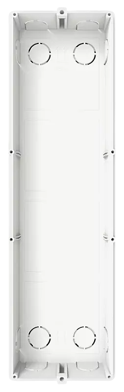 Modulare Außenstation LAURIS, Unterputzkasten für 4 Module