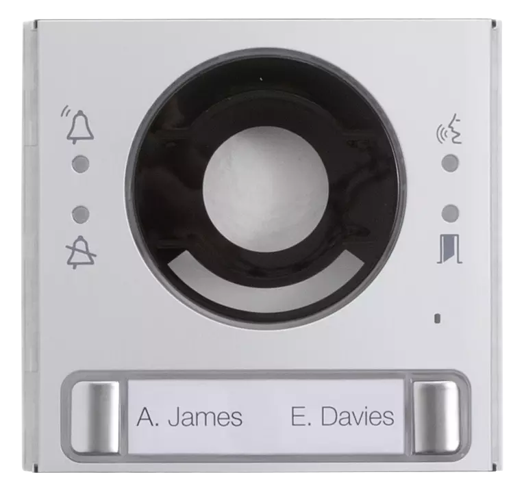 Audio/Videomodul mit Statusanzeige LAURIS, mit 2 Klingeltastern