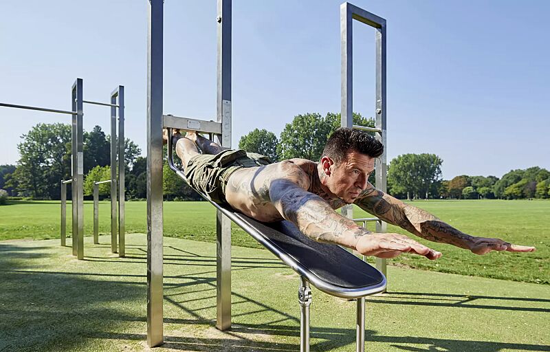 Calisthenics-Station DRAGON FLAG