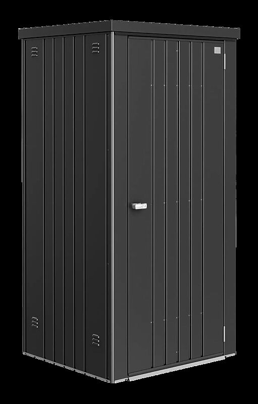 Geräteschrank NEUFELDEN, Modell 90, in dunkelgrau-metallic