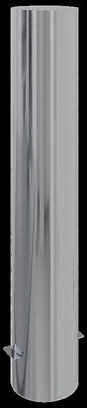 Rammschutzpoller BARGES, Ø 204 mm, Höhe 1200 mm