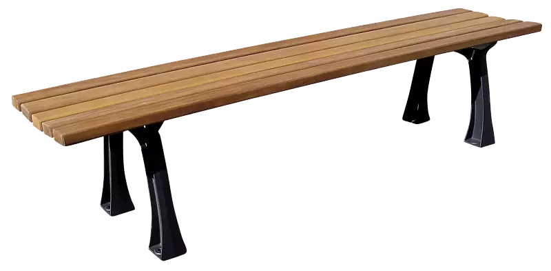 Sitzbank PADUA mit Fichtenholzbelattung, lasiert