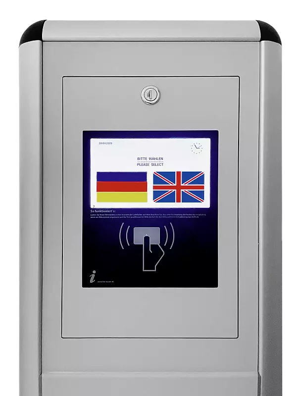 Detail: Steuerzentrale für RFID-Autorisierung