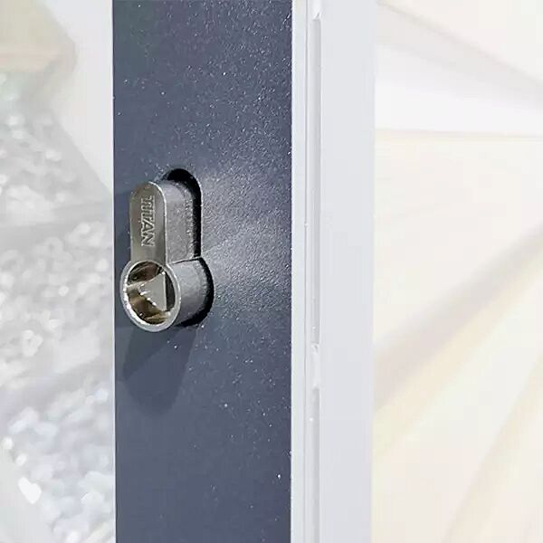 Zylinderschloss für STYLEOUT® 1100, inkl. innenliegenem Dreikant-Halbzylinder (8 mm)