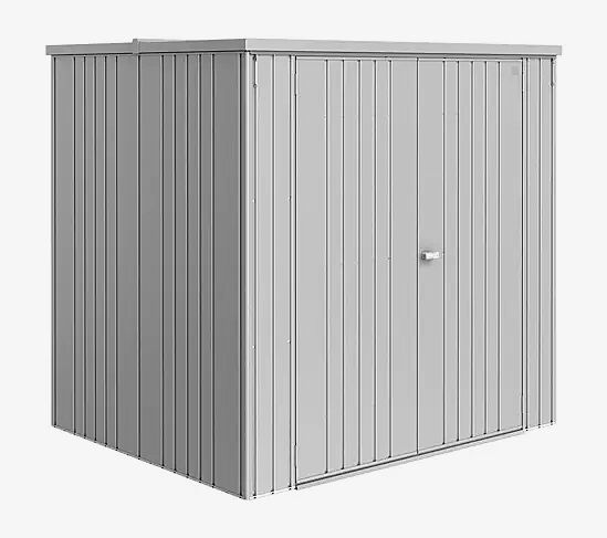 Geräteschrank NEUFELDEN, Modell 190 LARGE, in silber-metallic