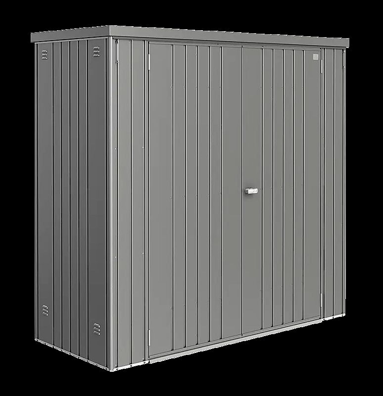 Geräteschrank NEUFELDEN, Modell 190, in quarzgrau-metallic