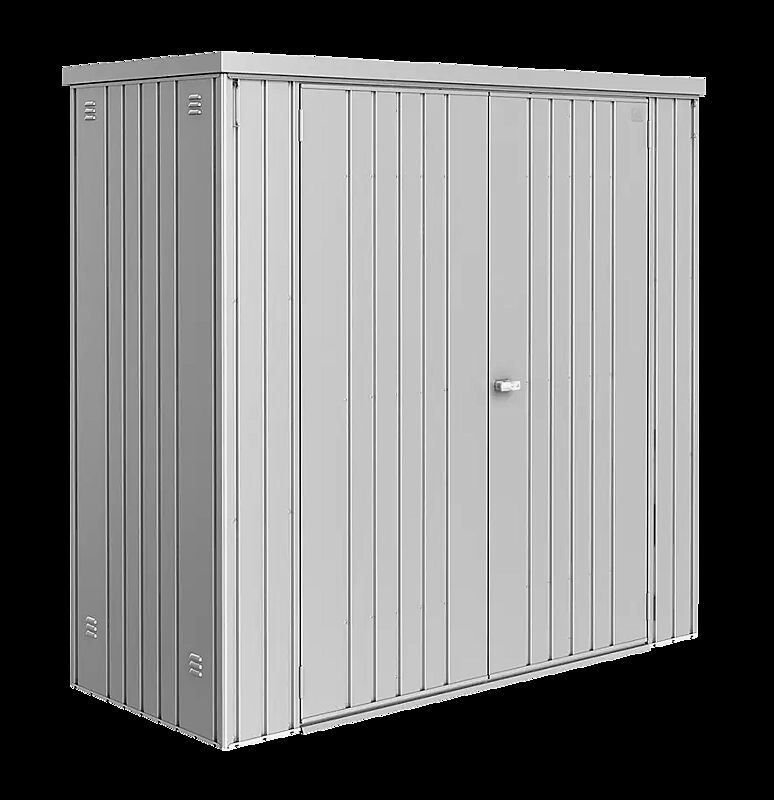 Geräteschrank NEUFELDEN, Modell 190, in silber-metallic