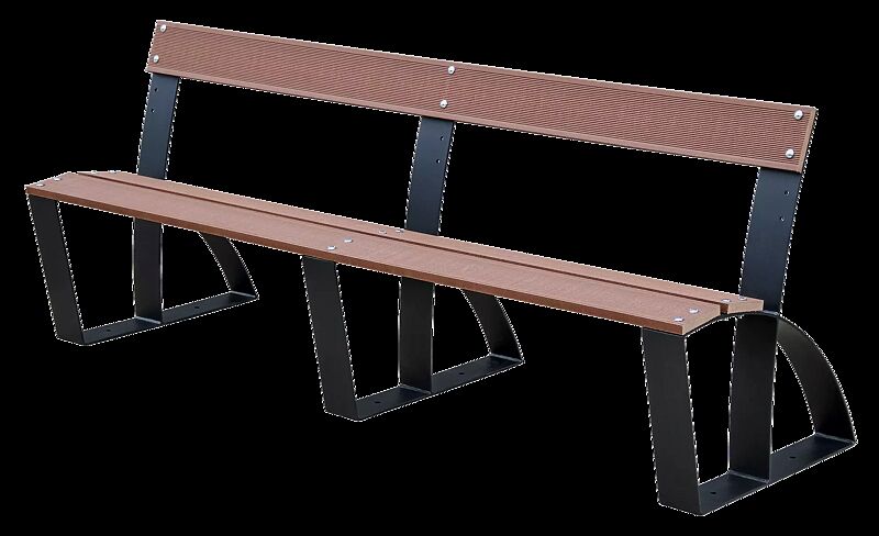 Sitzbank VEGARO mit Kunststoffbelattung