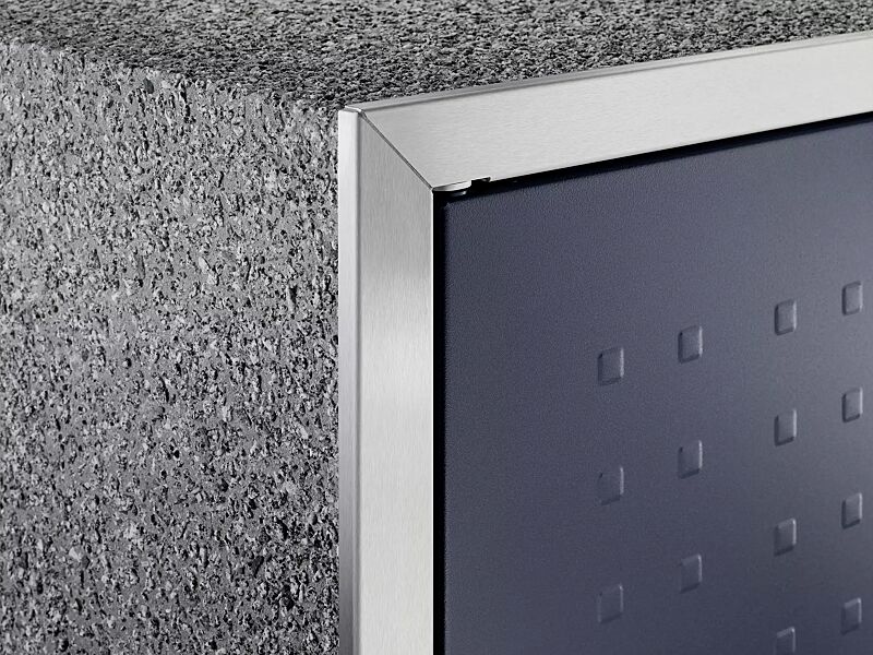 Türrahmen aus Edelstahl