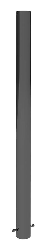 Poller MOSTOLES, Ø 89 mm, zum Einbetonieren, in RAL 7016 anthrazitgrau