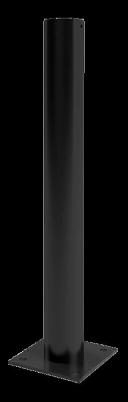 Poller MOSTOLES, Ø 102 mm, zum Aufdübeln, in RAL 7016 anthrazitgrau