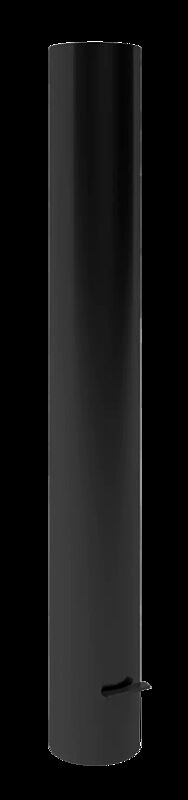 Rammschutzpoller MAZAN, Ø 152 mm, zum Einbetonieren, in RAL 7016 anthrazitgrau