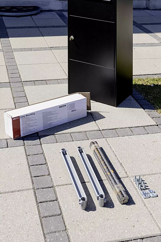 Montagesystem für Paketbriefkasten