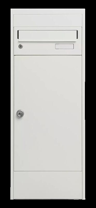 Brief- und Paketkasten CIRON in reinweiß semimatt