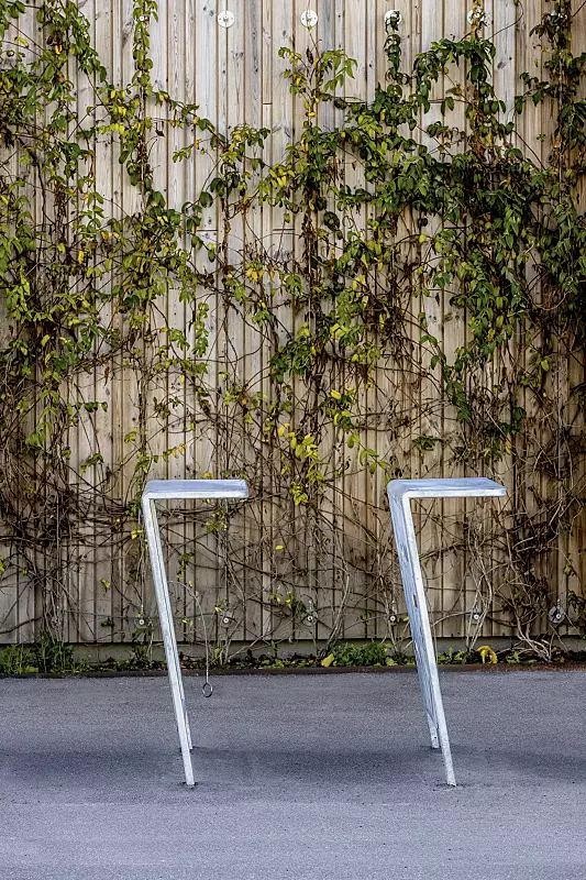 Anlehnbügel FARGO, feuerverzinkt