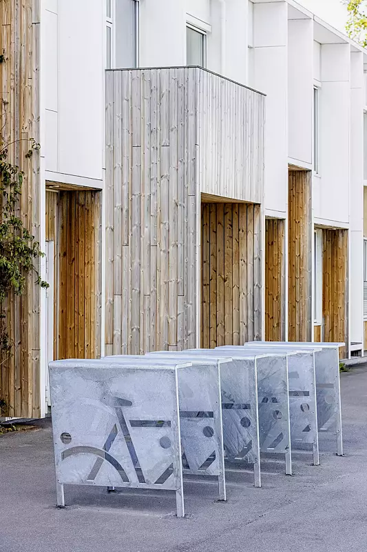 Anlehnbügel FARGO, feuerverzinkt