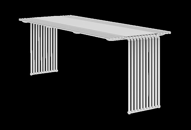 Tisch ANZIO aus Edelstahl