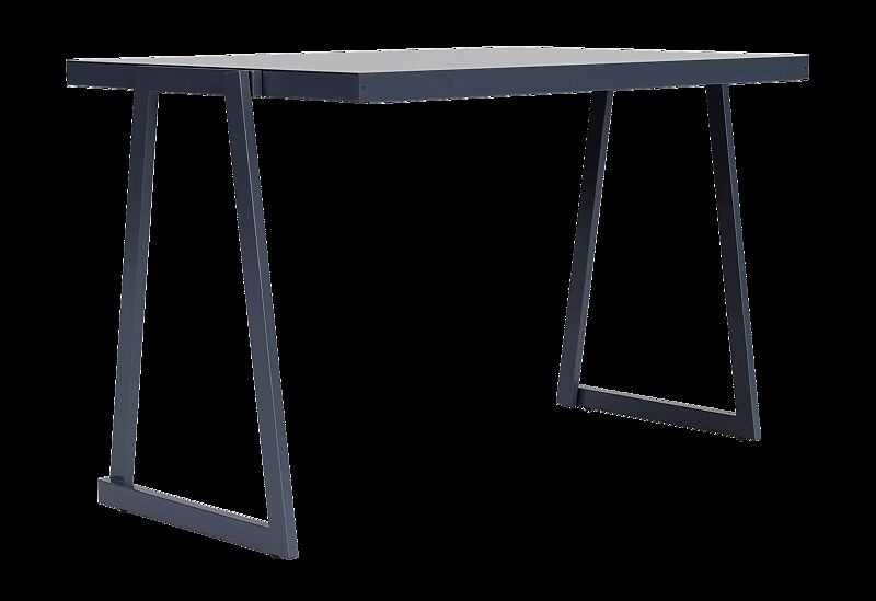 Tisch CORTINA, rechteckig, Breite 1200 mm, zum freien Aufstellen, in RAL 7024 graphitgrau