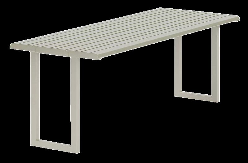 Tisch MANTUA in RAL 7032 kieselgrau