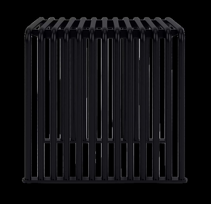 Sitz ANZIO in RAL 9005 tiefschwarz