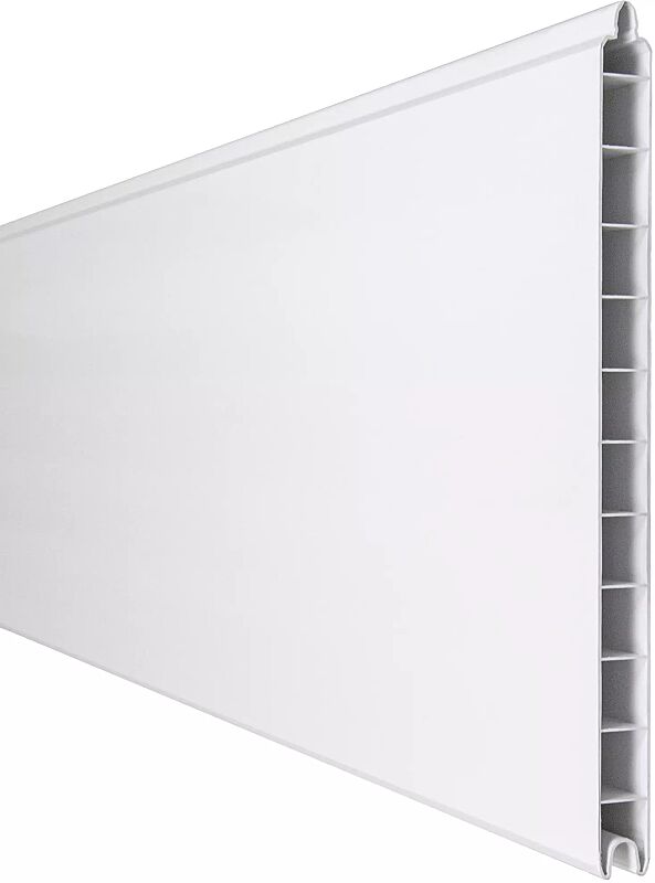 Wandelement in weiß (unfoliert)