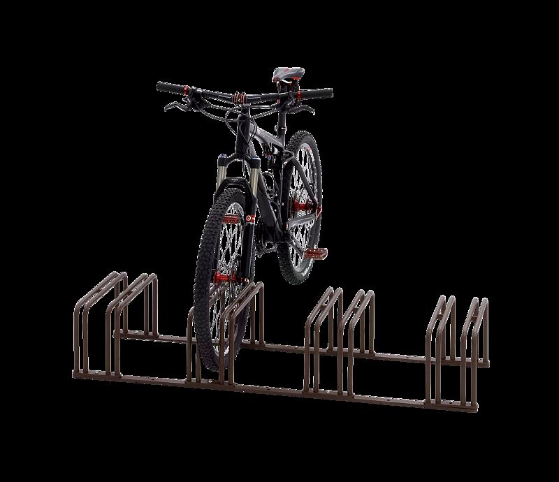 Fahrradständer ANZIO, 4 Stellplätze, in corten