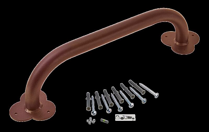 Lastenrad-Anschließbügel CLOVIS in corten