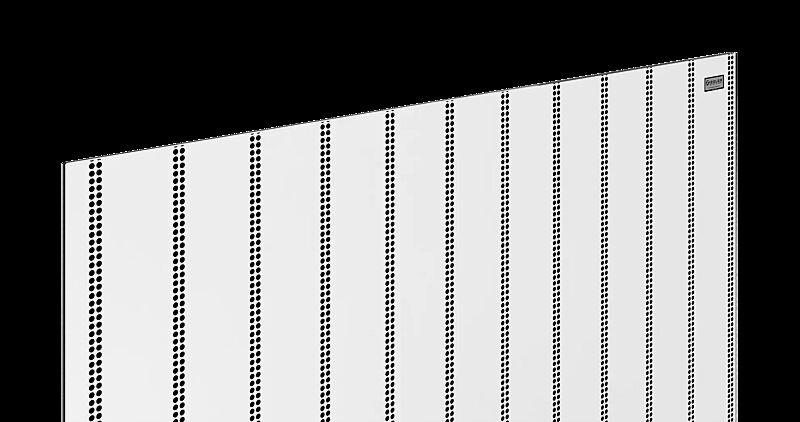 Siebdruckdekor als Vogelschutzmuster
