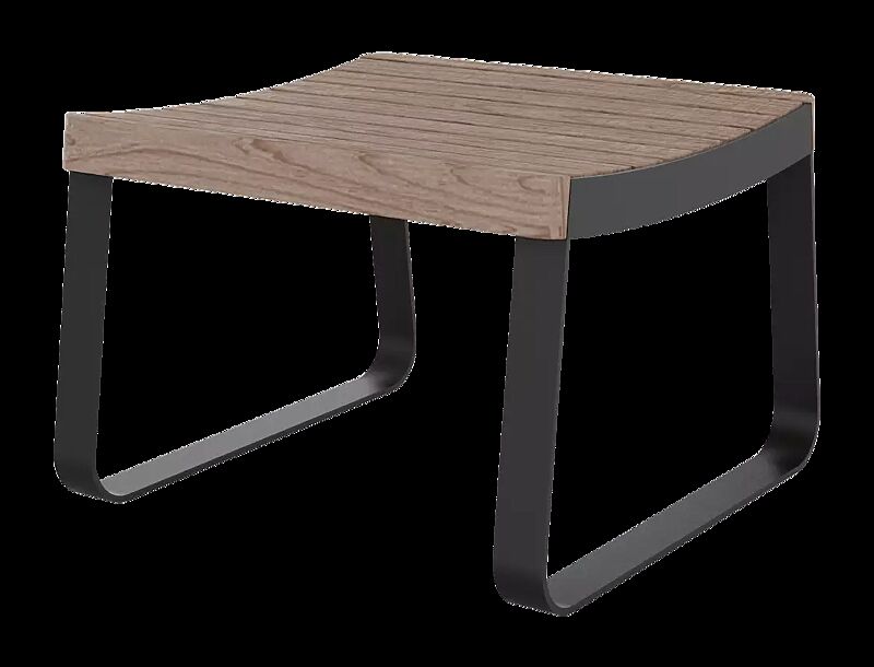 Sitz IGLAU CLASSIC ohne Rückenlehne, Breite 670 mm, Stahlteile in RAL 7016 anthrazitgrau