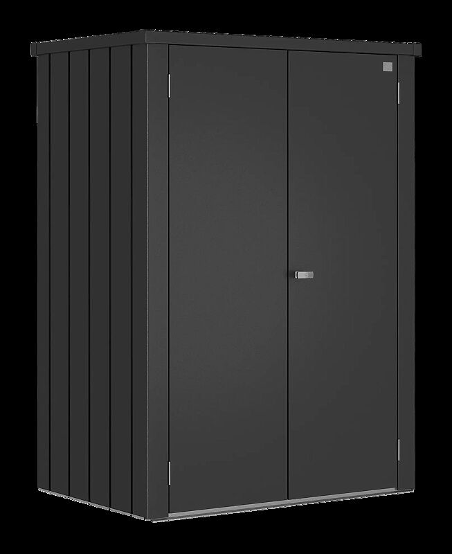 Geräteschrank ROMEO®, Modellgröße L HIGH, in dunkelgrau-metallic