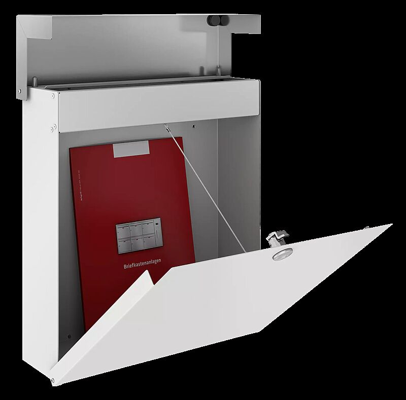 Briefkasten ORGON in RAL 9016 verkehrsweiß