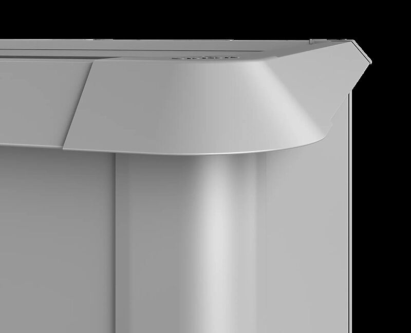 Schneckenschutz für Hochbeet X-DESIGN, B x T 2000 mm x 1000 mm, in silber-metallic