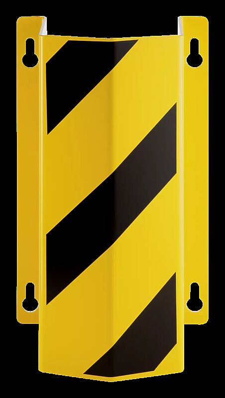 Rohrschutzbügel AUTUN, Höhe 500 mm, in RAL 1023 verkehrsgelb