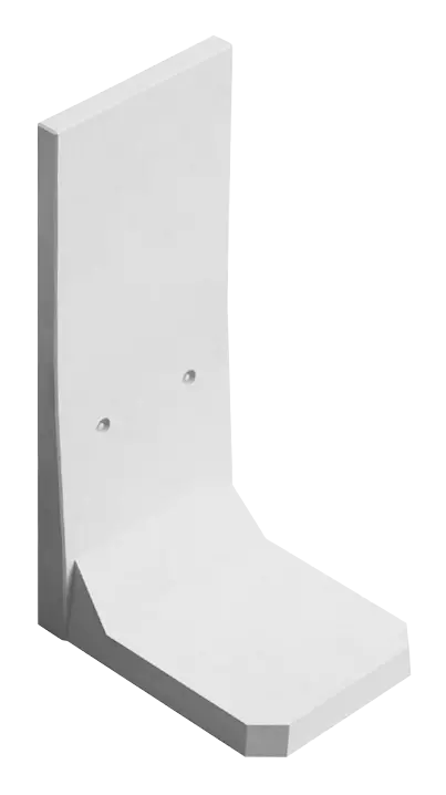 Stützwand MIURA STRAIGHT, gerade, B x T x H 1000 x 1350 x 2500 mm