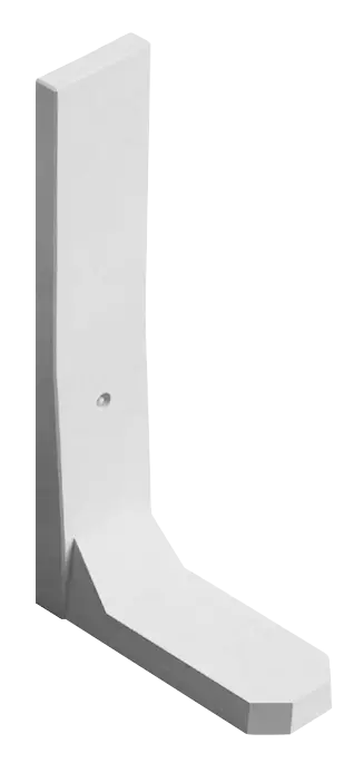 Stützwand MIURA STRAIGHT, gerade, B x T x H 500 x 1350 x 2500 mm