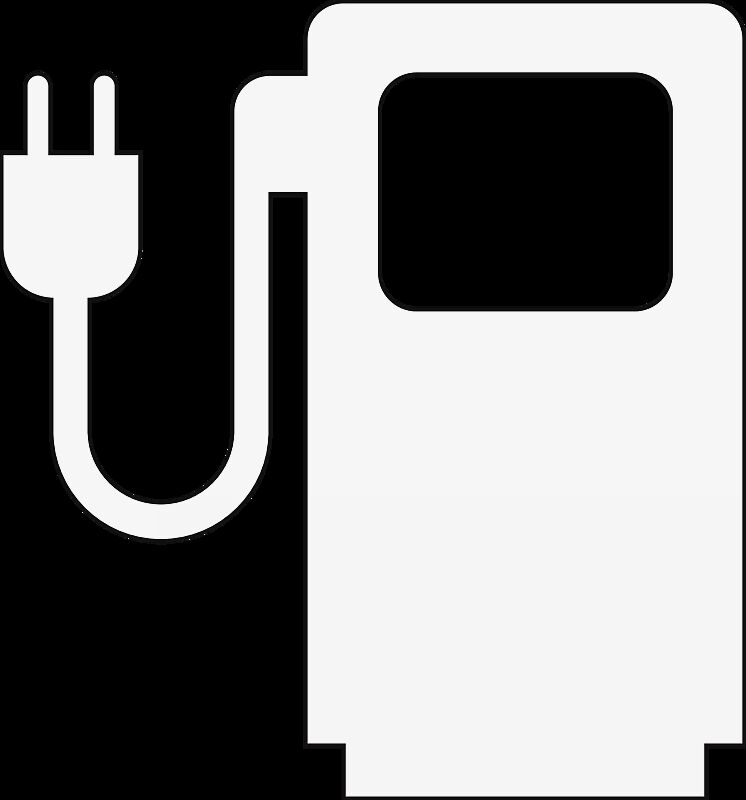 Thermoplastische Markierung LADESTATION FÜR FAHRZEUGE, Breite x Höhe 1400 x 1500 mm