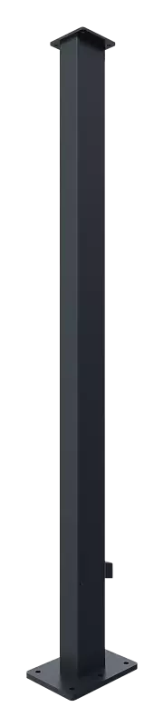 Rückwandstütze, in RAL 7016 anthrazitgrau