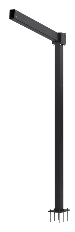 Rückwandstütze, in RAL 7016 anthrazitgrau