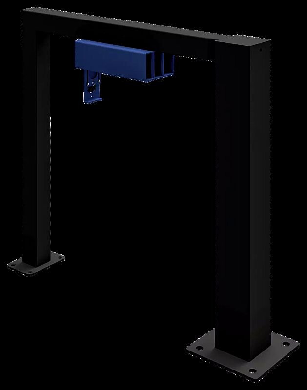 Anlehnbügel mit Ladebox BETIM, 2 Stellplätze