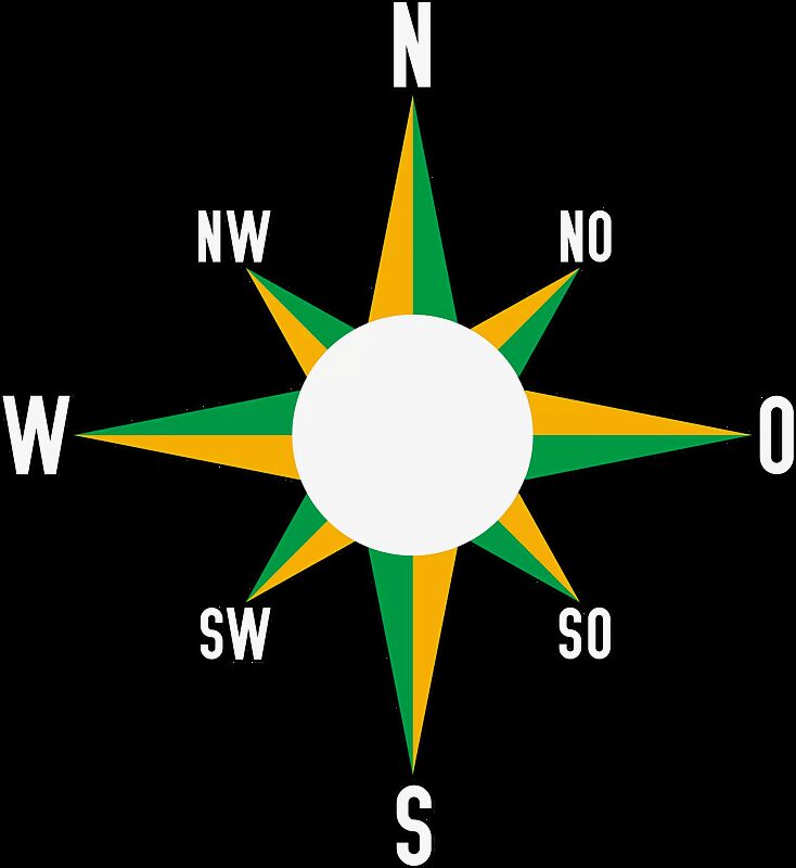 Thermoplastische Bodenmarkierung KOMPASS