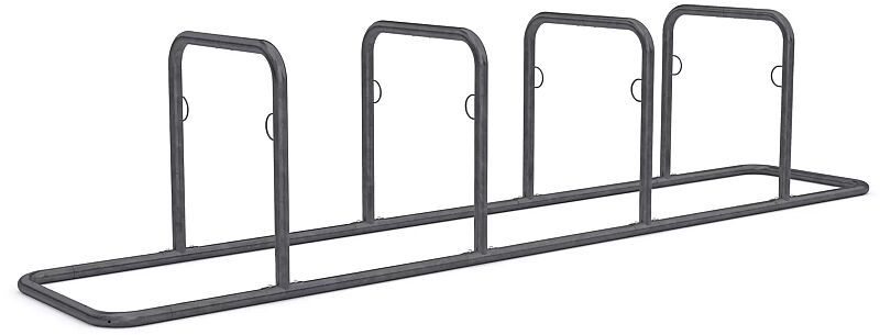 Reihenanlehnbügel BUFFALO, 4 Anlehnbügel, in RAL 7016 anthrazitgrau