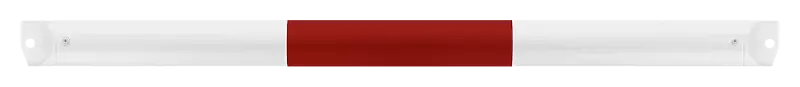 Geländersystem RUGEN Querrohr, Länge 1000 mm, lackiert weiß-rot