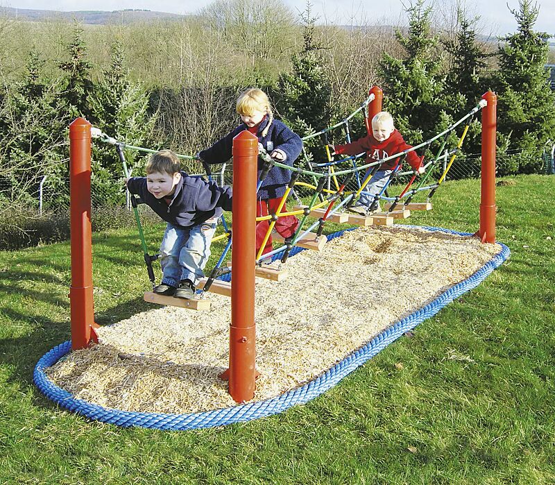 Abenteuerbrücke WINNETOU zum Einbetonieren