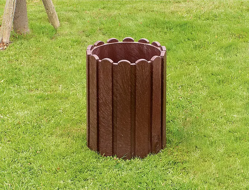 Abfallbehälter BROMLEY zum freien Aufstellen