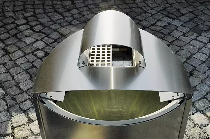 Ascher beim 50- bzw. 60-Liter-Standbehälter