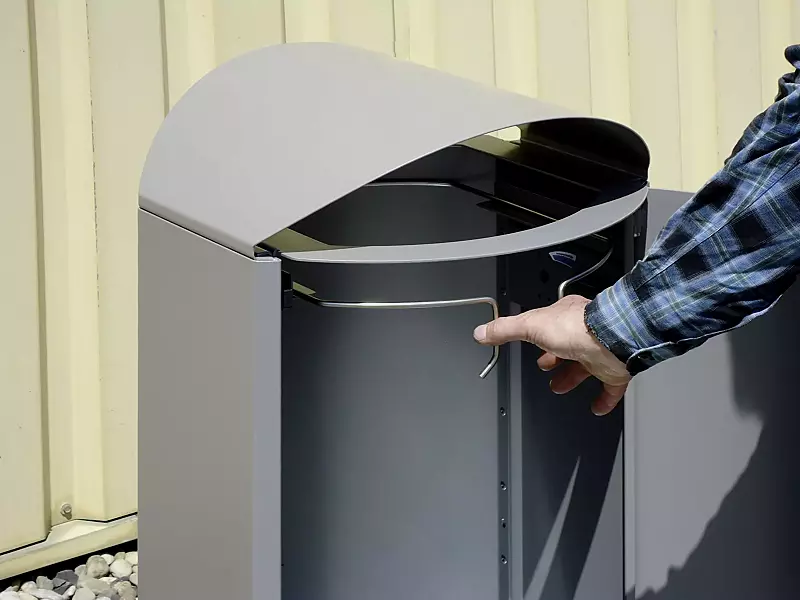 Abfallsackhalterung (120-Liter-Ausführung)