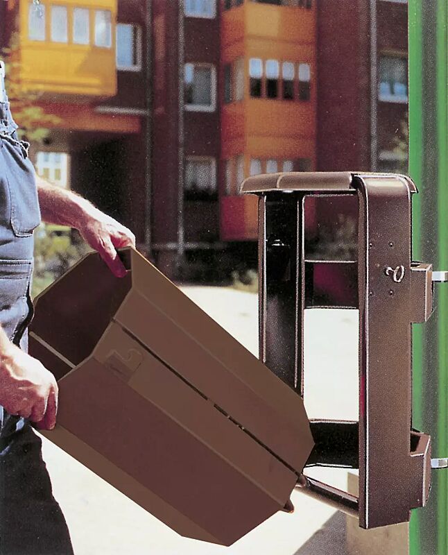 Abfallbehälter abnehmbar